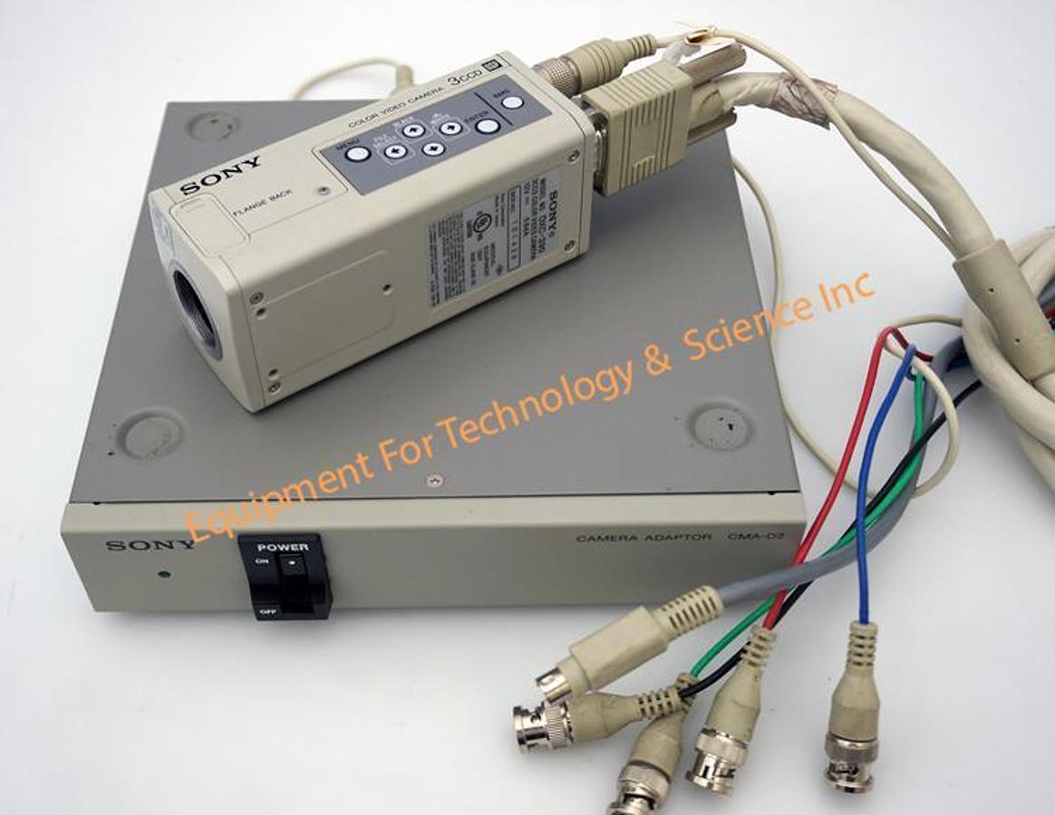 Used Sony DXC-390 3CCD color camera with C-mount