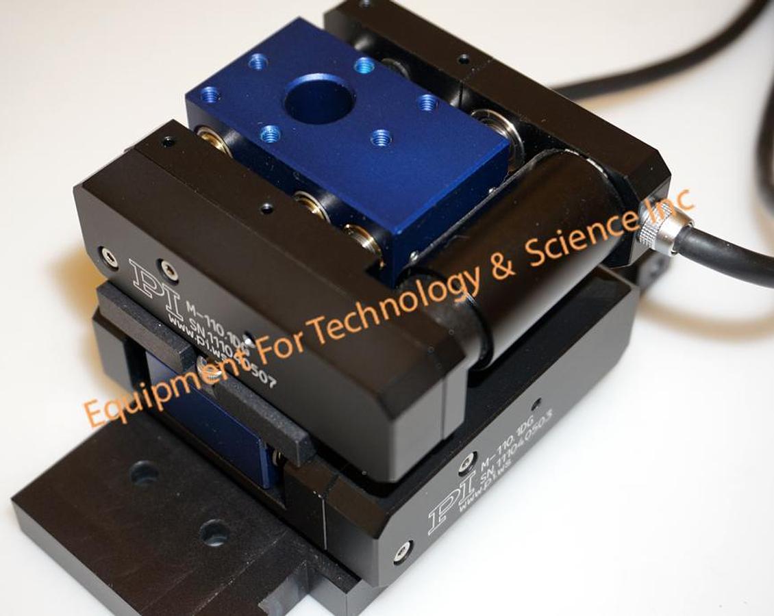 Used PI  Physik Instruments M110.1DG Micro-translation XY stage