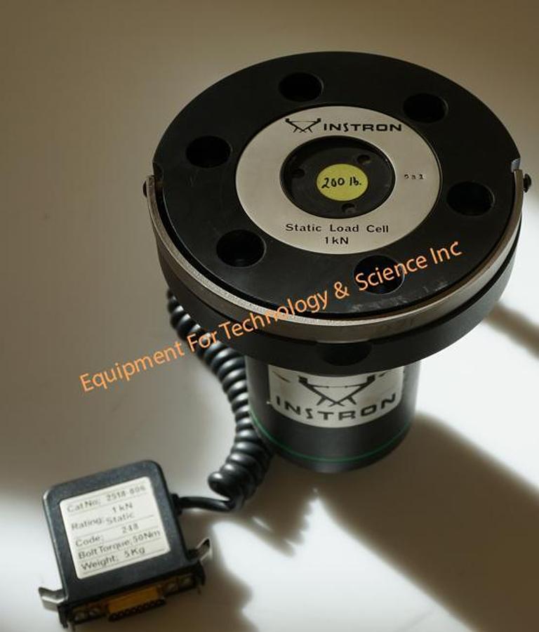 Used Instron 2518-806 1KN (200 lbf) load cell