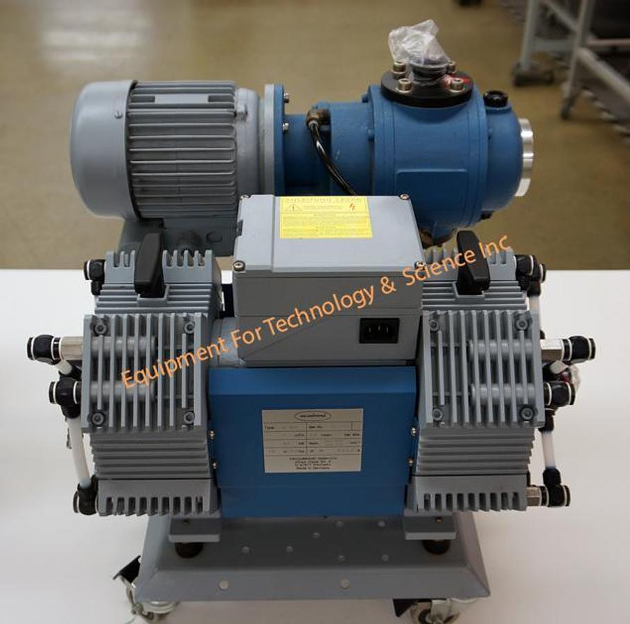 Used Vacuubrand rebuilt RP22 Roots Blower Dry Pumping System, 22m3/hr(13cfm)