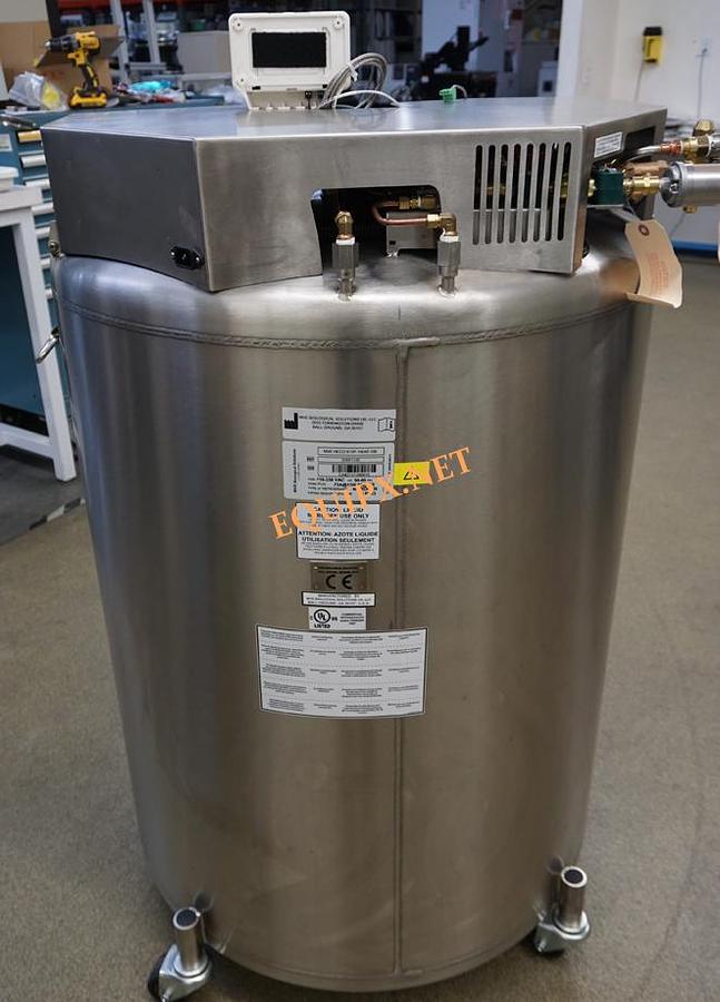 Used MVE HEco 815P-190AF-GB Vapor Phase Cryofreezer with -190C storage and Mesa Labs VPx Viewpoint sensor
