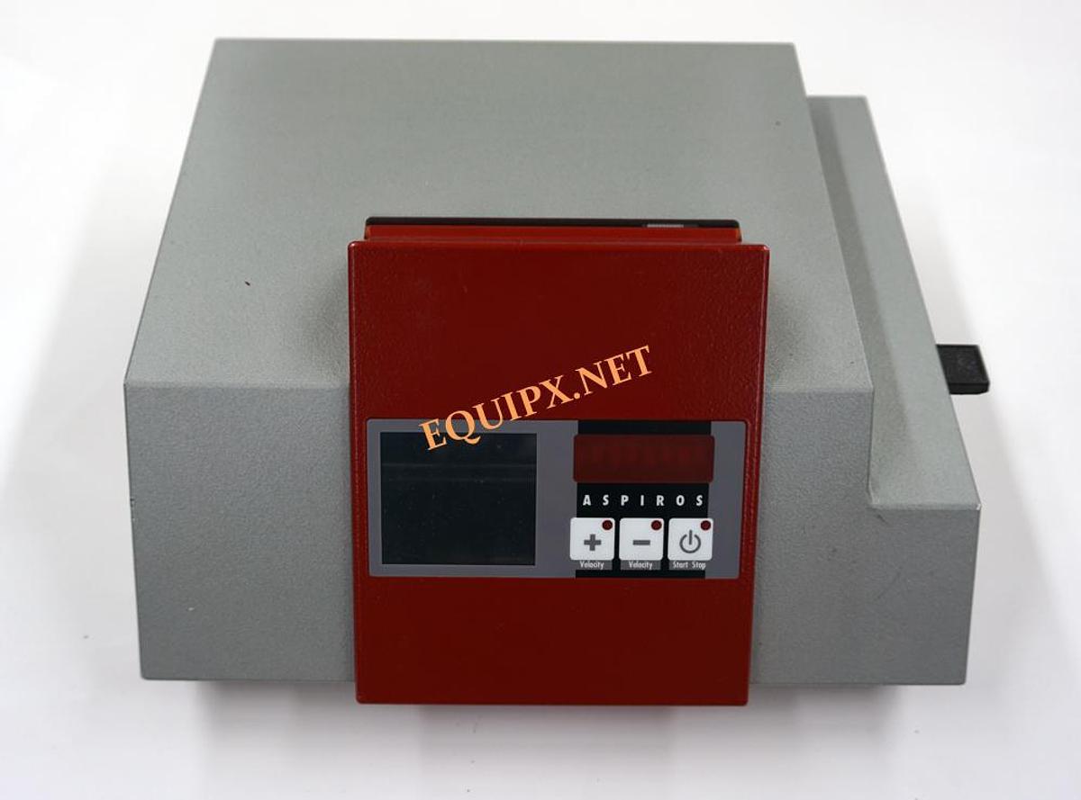 Used Sympatec particle size analyzer with powder feeder and liquid dispersion