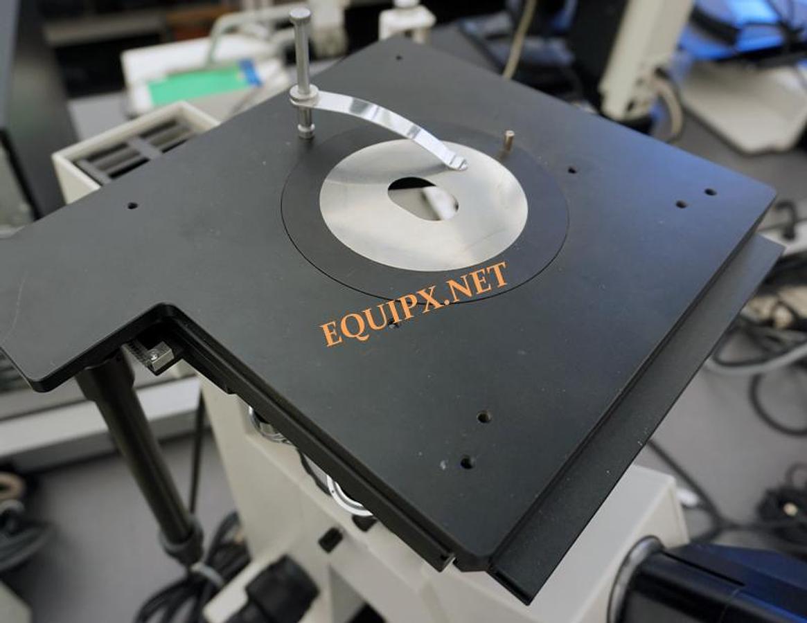 Used Union Versamet 3 inverted metallurgical microscope with brightfield, dark field, DIC