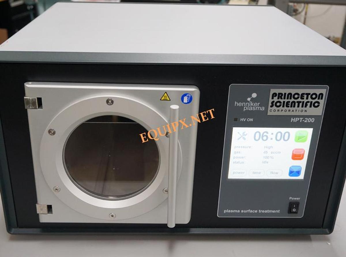 Used Henniker HPT200 Plasma System with single gas MFC and 150mm ID chamber
