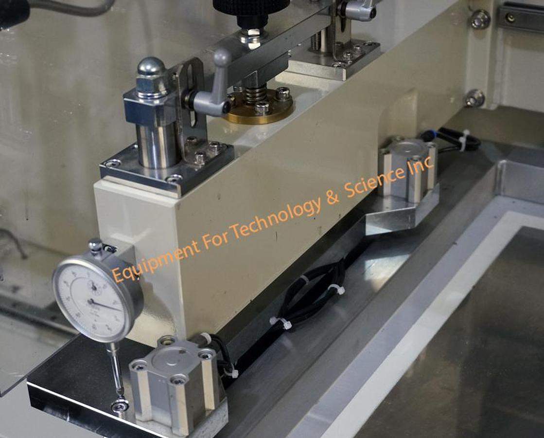 Used New Long Seimitsu Kogyo Co. LS-34TV screen printer