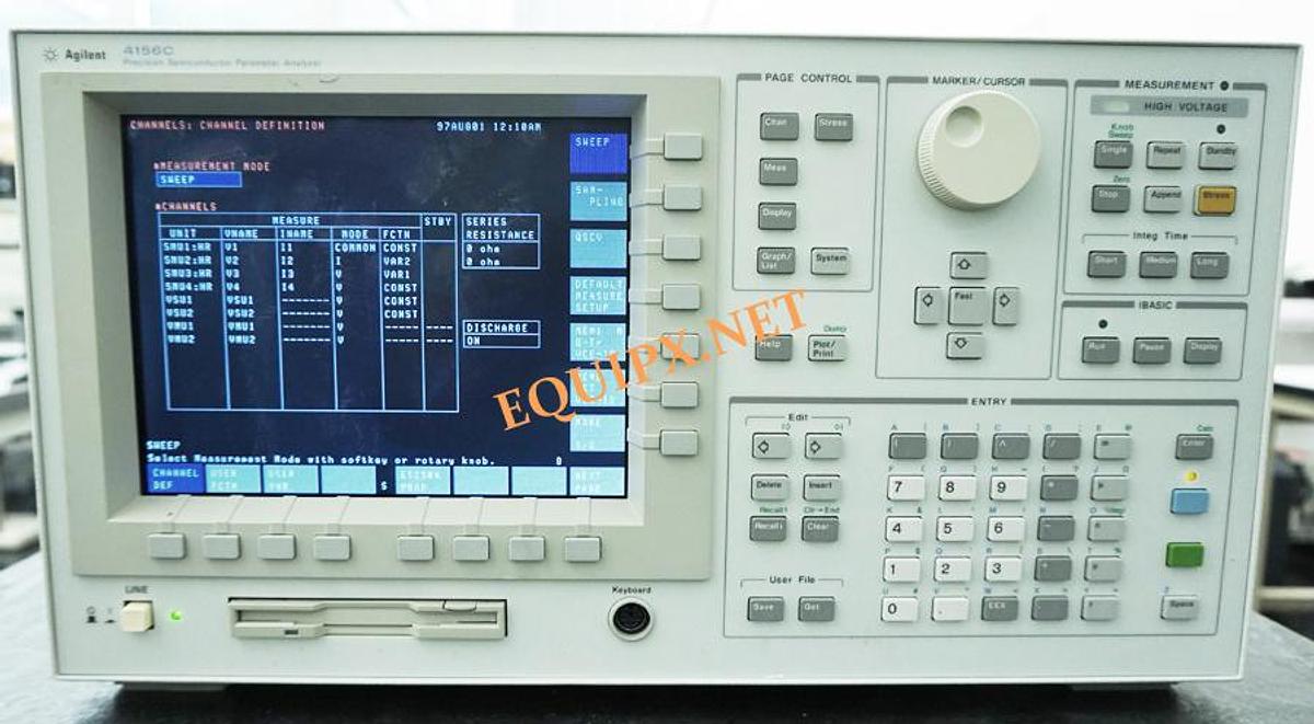 Used Agilent 4156C Semiconductor Parameter Analyzer