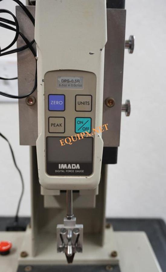 Used Shimpo Instruments FGS-100PVL, 110lbf Motorized Test Stand with Imada Digital Force Gauge