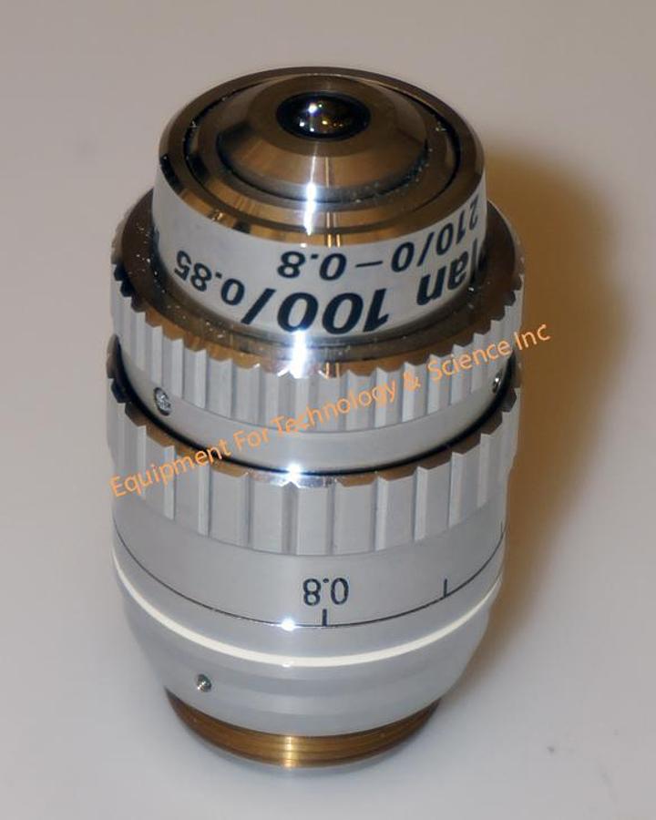 Used Nikon Hamamatsu IR Plan 100/0.85 210/0-0.8 objective