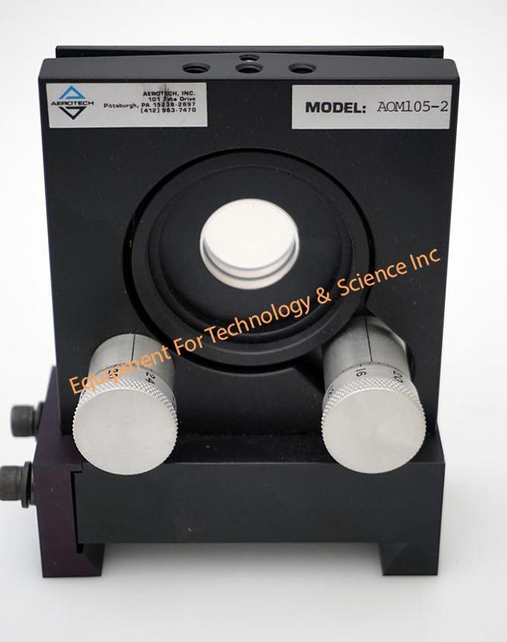 Used Aerotech AOM105-2 2-axis gimbal for optical lens