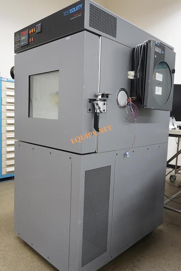 Used Test Equity 140 temperature chamber, 4 cuft, -73C to +175C,