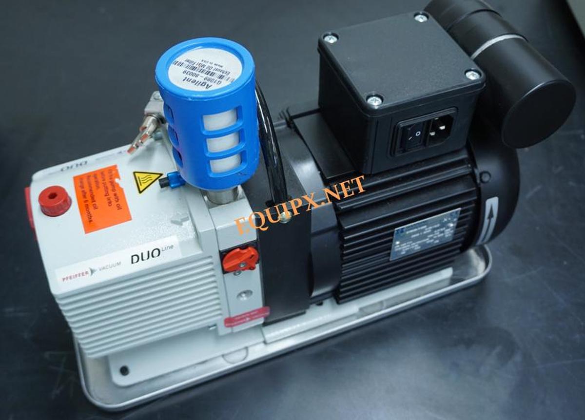 Used Pfeiffer DUO 3 vacuum pump, 2 stage,  1.7CFM