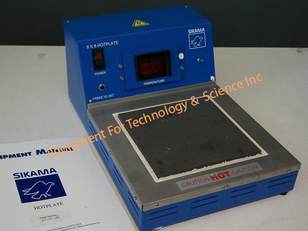 Used Sikama 8x8 hot plate