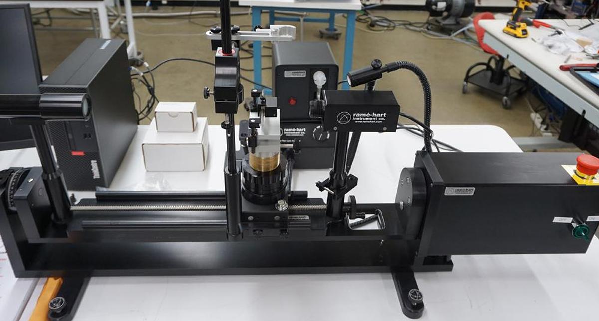 Rame Hart 590 Advanced Automated Goniometer with PC and DROP image Advanced software