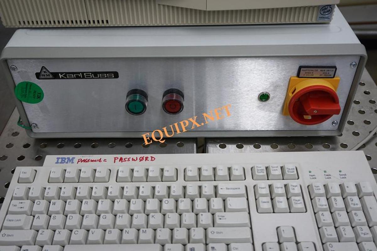 Used Karl Suss PA200 semiautomatic prober with temperature controlled 200mm chuck and dark chamber