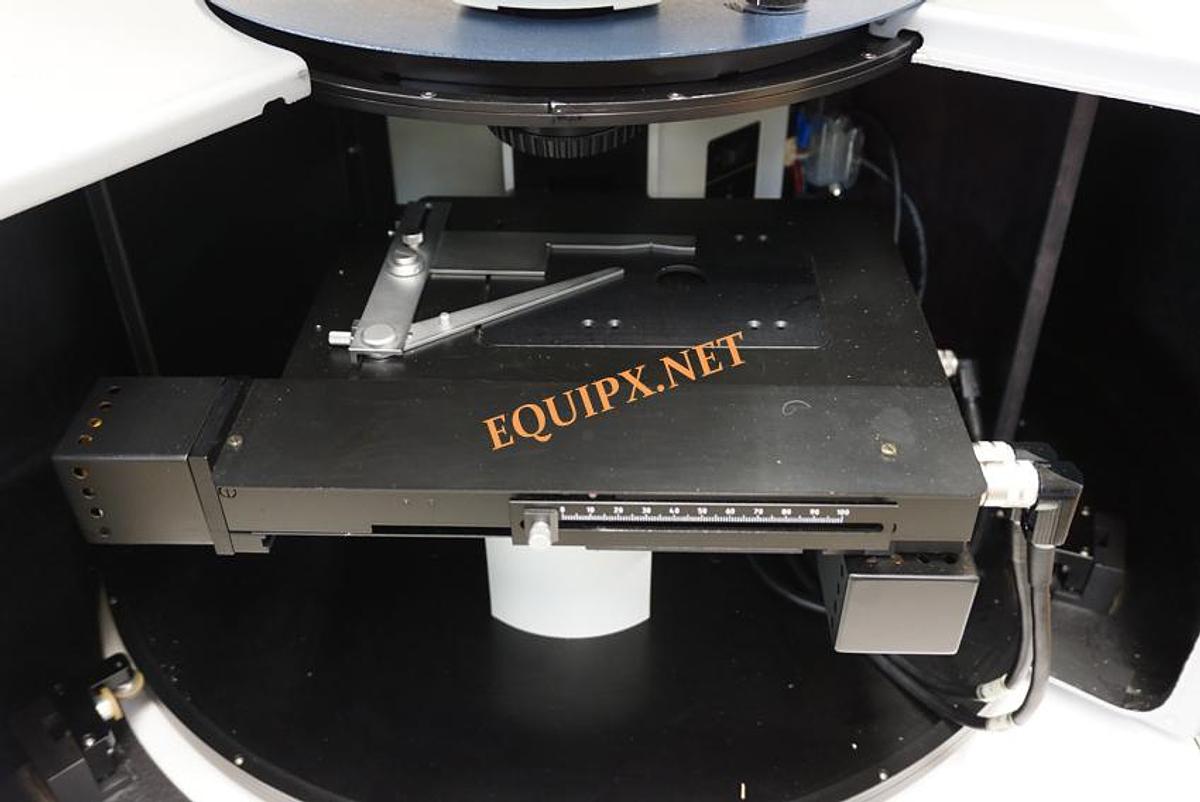 Used Bruker Senterra R200L RAMAN microscope with Olympus BX51 microscope and motorized XY stage