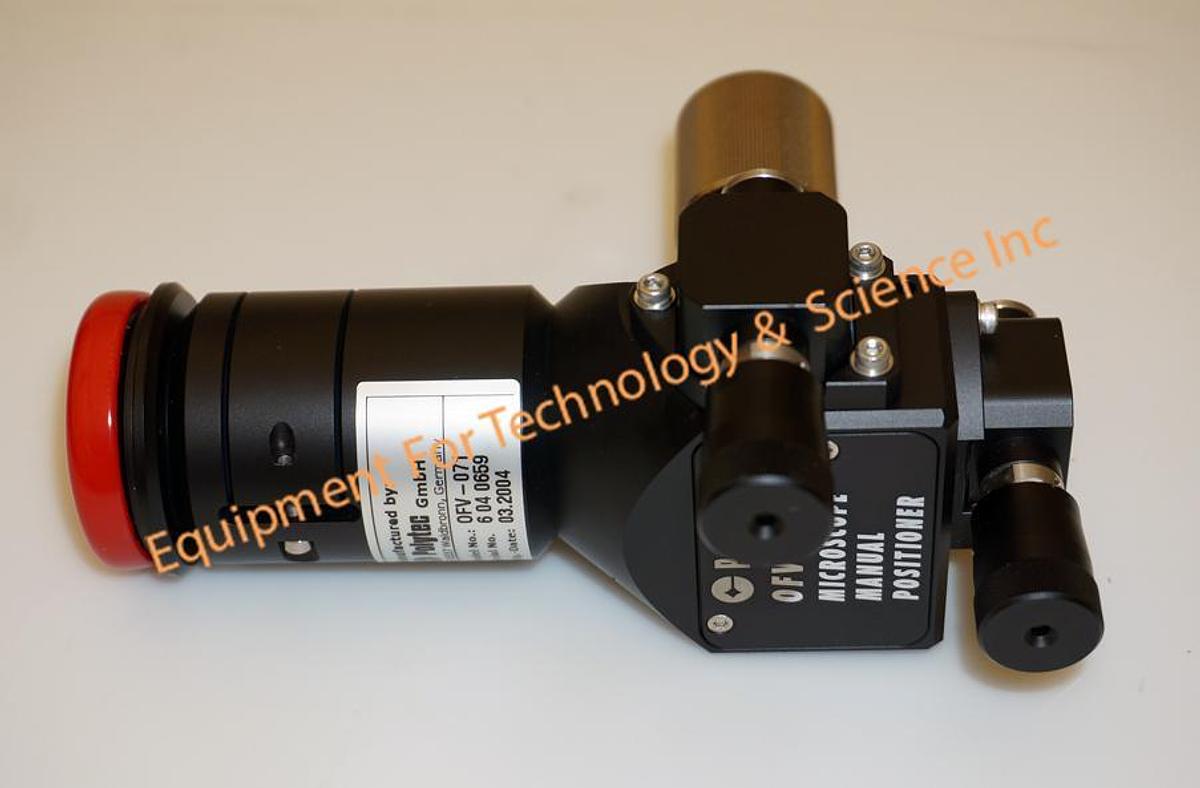 Used Polytec OFV-071, OFV-072 laser vibrometer scan module