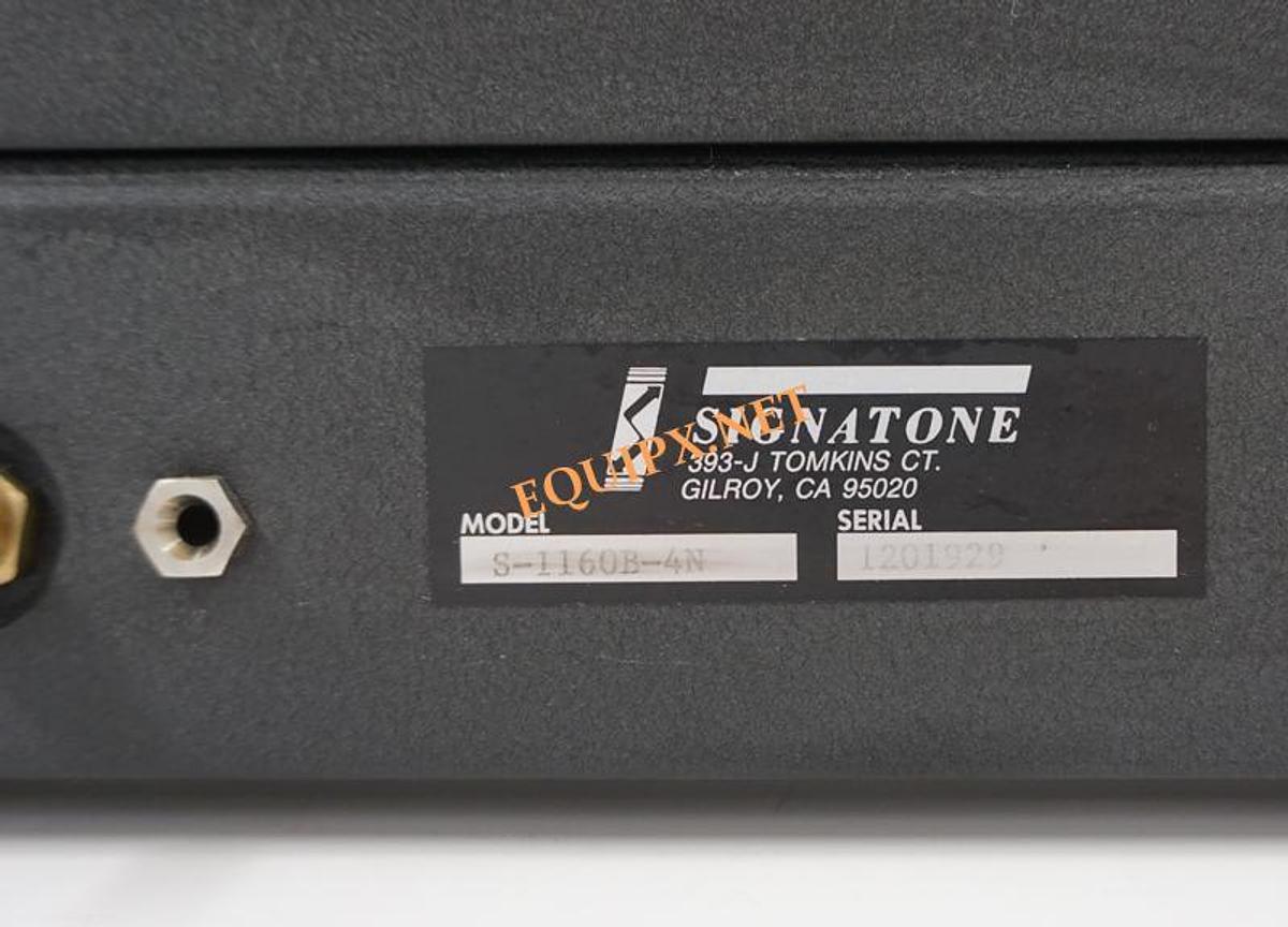 Used Signatone 1160B-4N manual Prober with Nikon stereozoom microscope, 100mm Ni vacuum chuck, and probe card holder