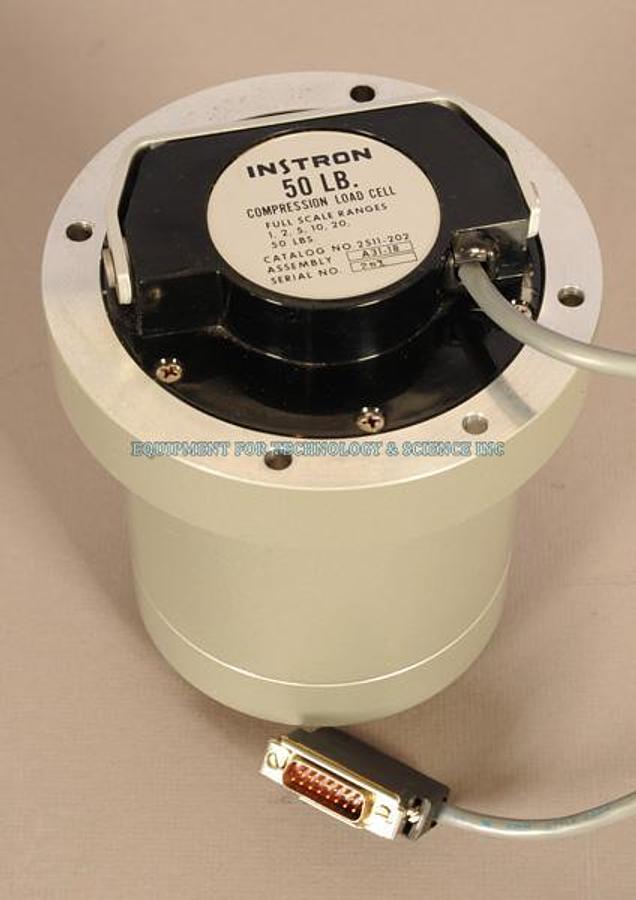 Used Instron 2511-202 50lb Compression Load Cell