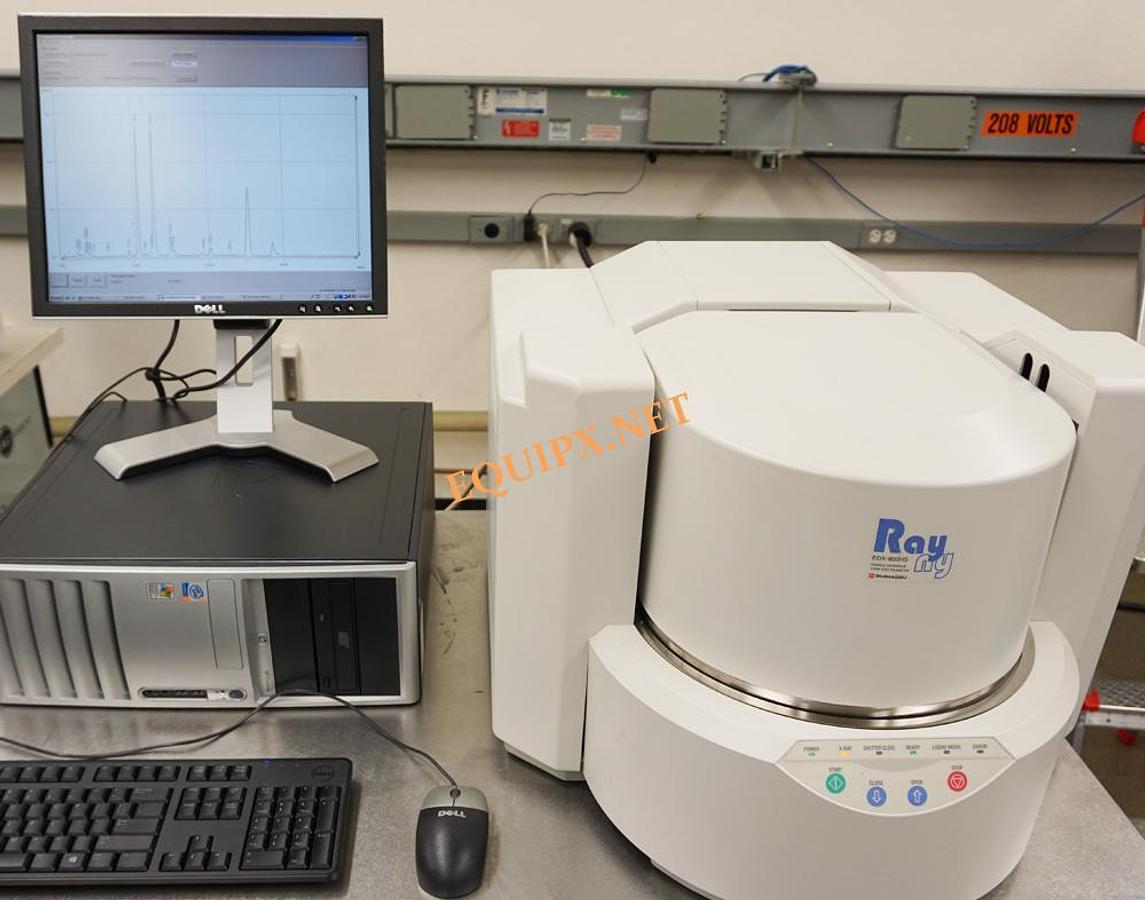 Used Shimadzu EDX-800HS2 energy dispersive X-ray