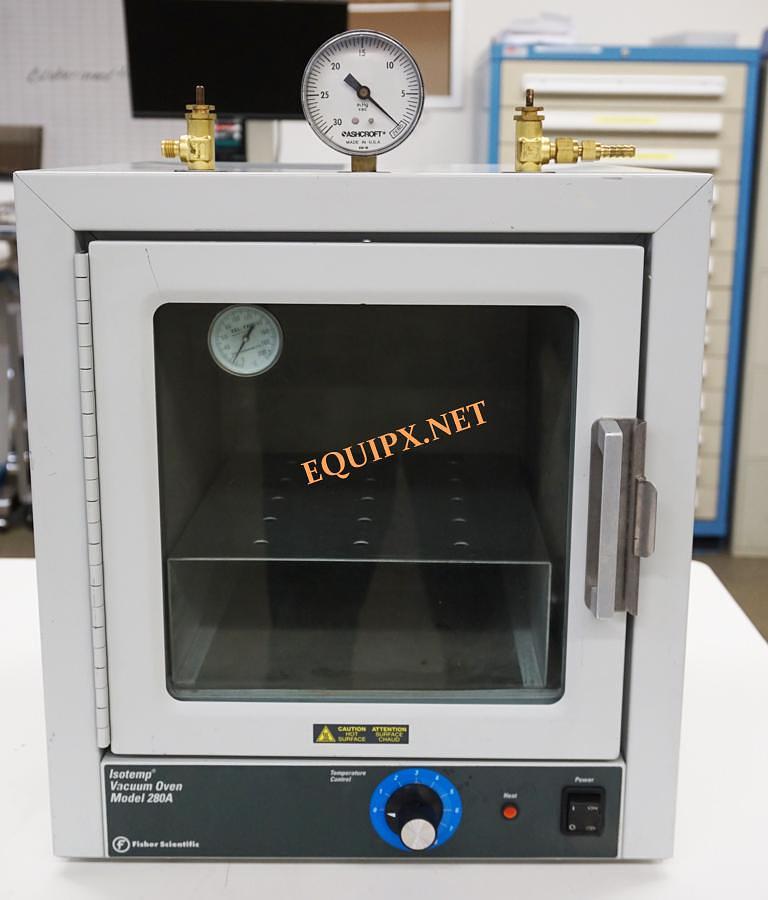 Used Fisher 280A isotemp vacuum oven, max temp 200C