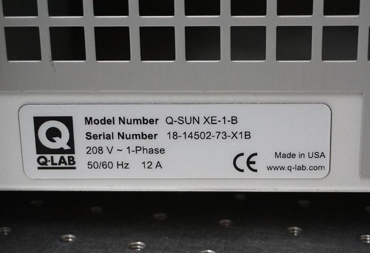 Used 2018 Q-Lab Q-Sun XE1B Xenon Accelerated Weathering Test Chamber- NEW NEVER INSTALLED