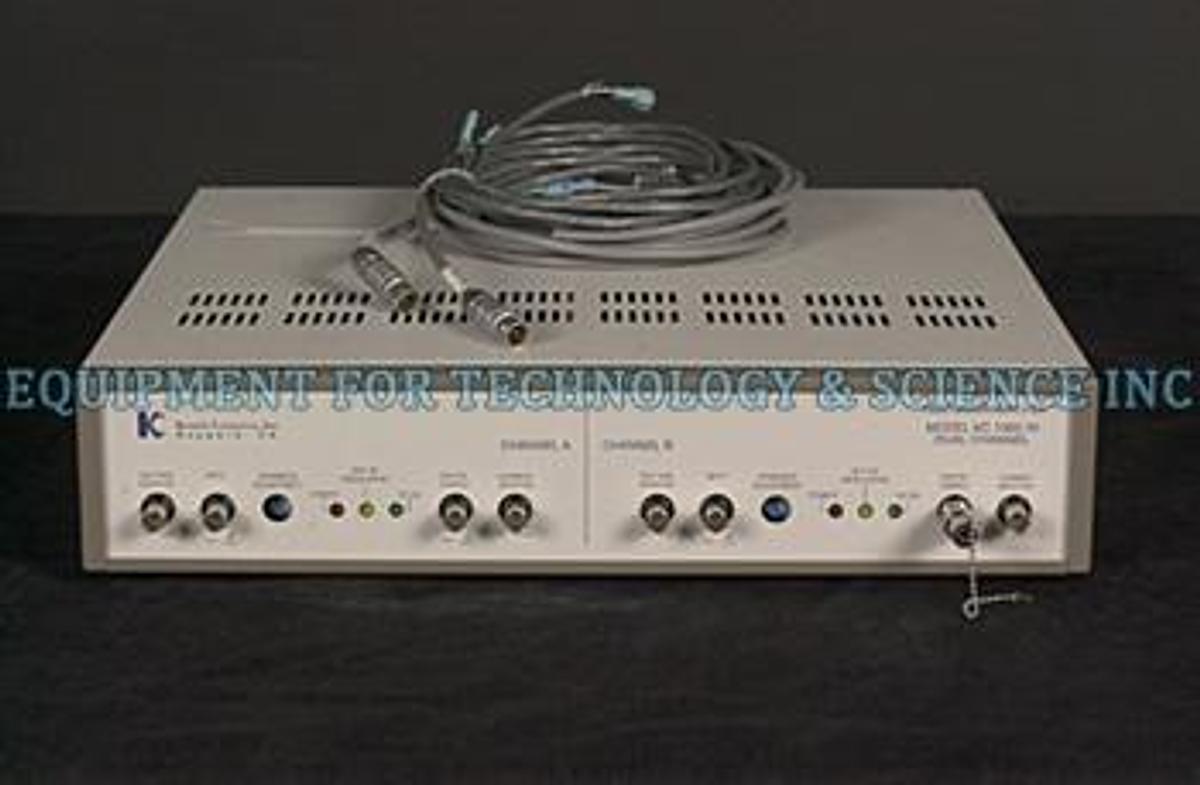 Used Kinetic Ceramics KC1000-70-2 Dual Channel PZT Amplifier