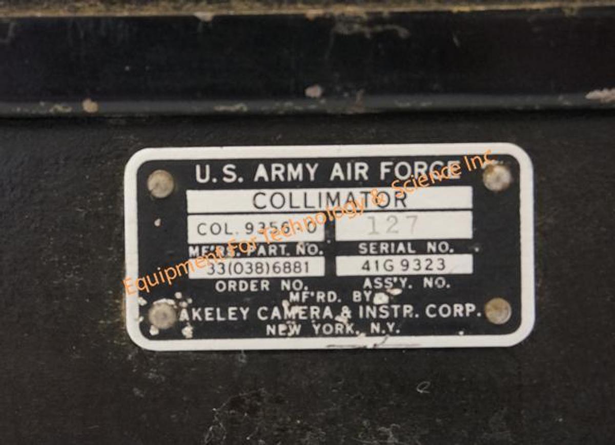 Used US Army Air Force Collimator