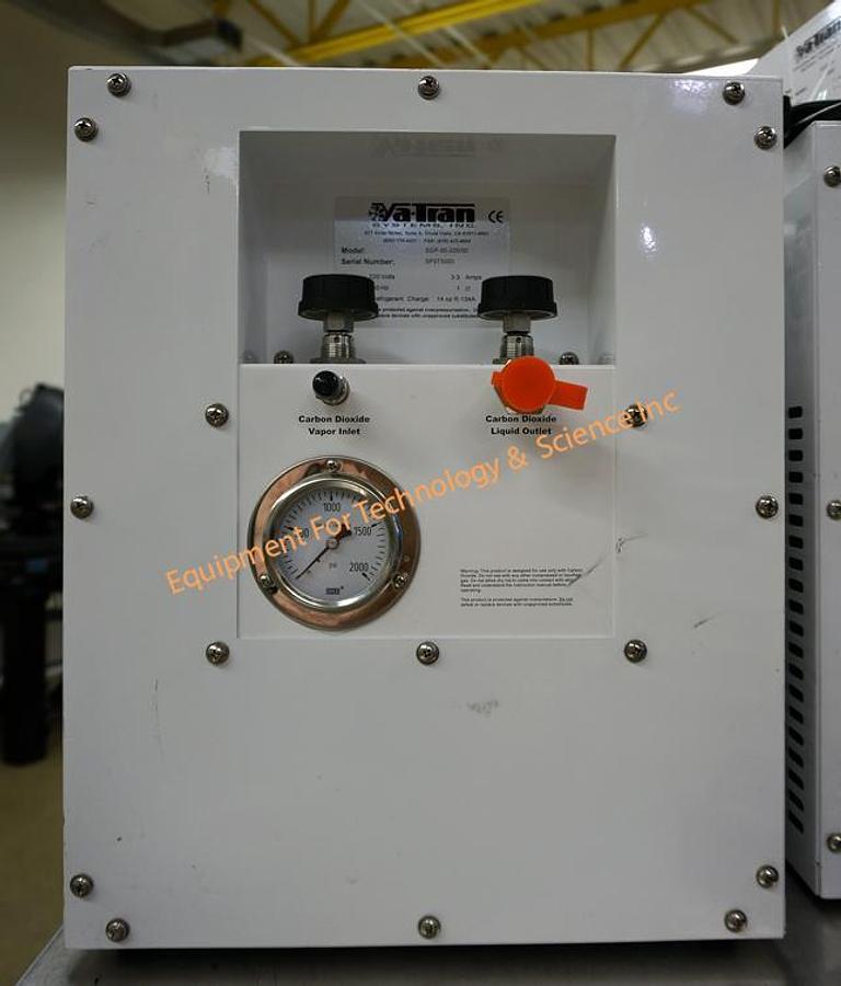 Used Va-Tran Systems SGP-50 CO2 purifier