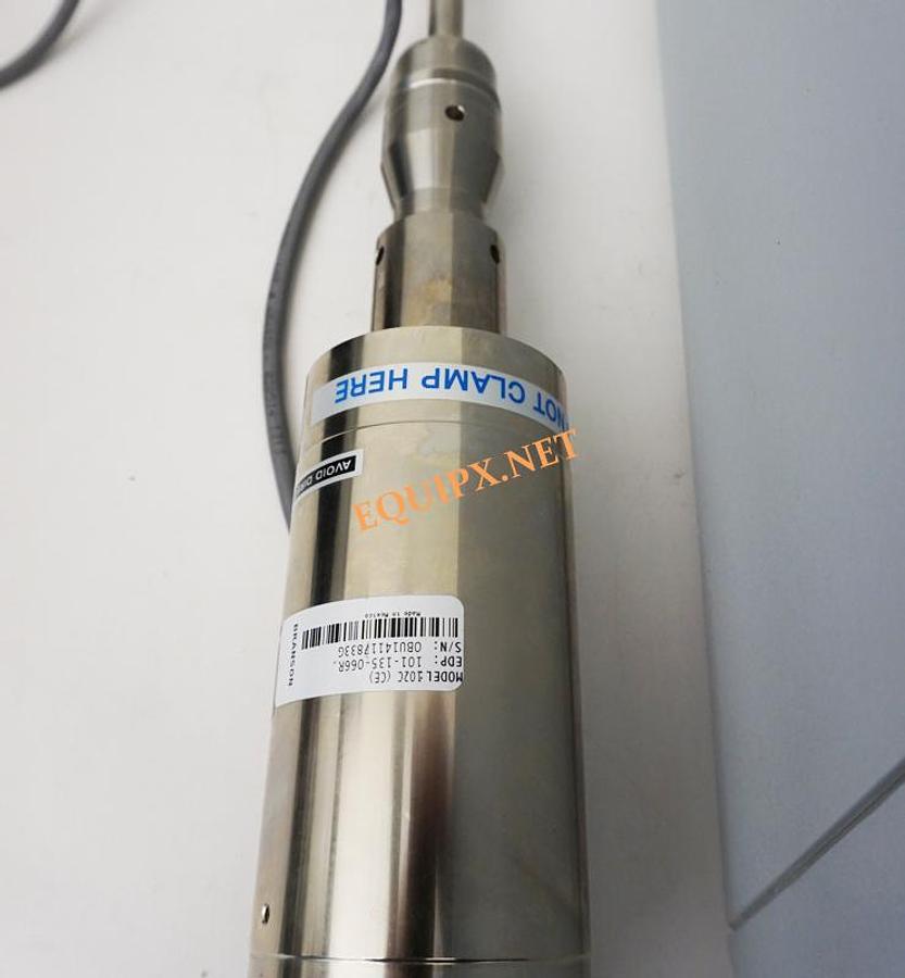 Used Branson 250 digital ultrasonic sonifier with 102C transducer and tapered microtip