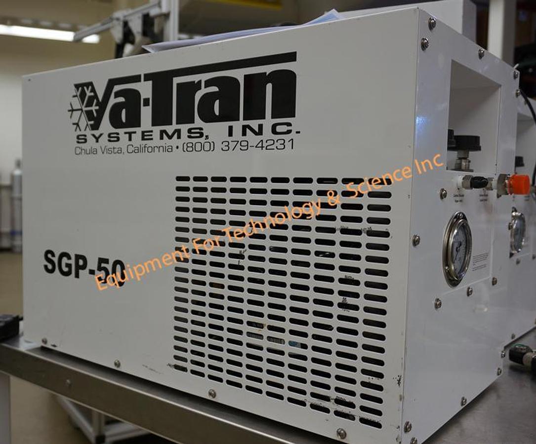 Used Va-Tran Systems SGP-50 CO2 purifier