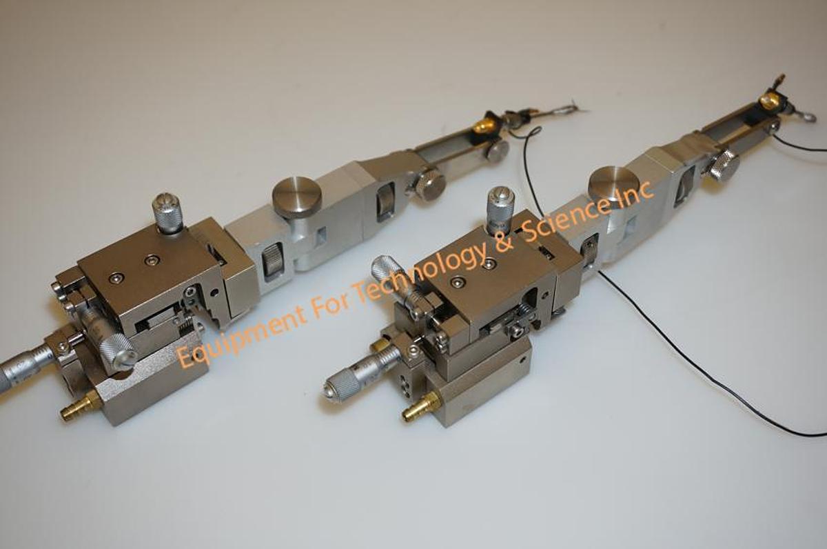 Used Newport XYZ Micropositioners, pair
