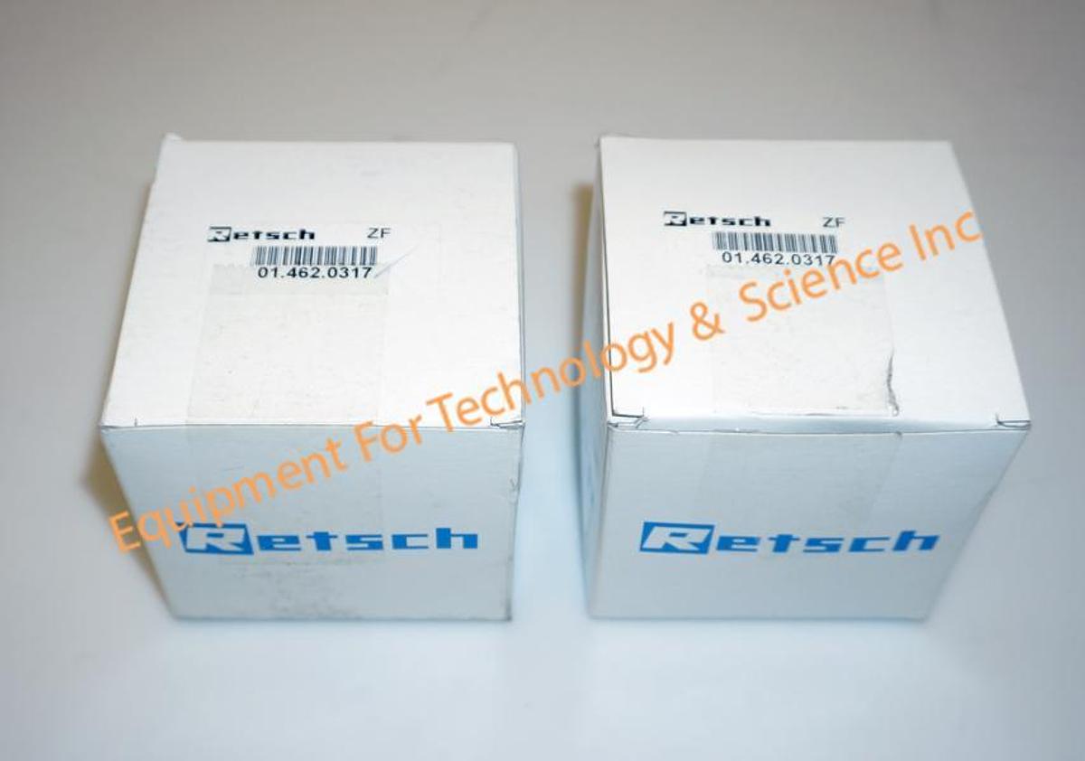Used New Retsch 50ml tungsten carbide grinding jar for Emax high energy ball mill, mfr.no.014620317 (2014)