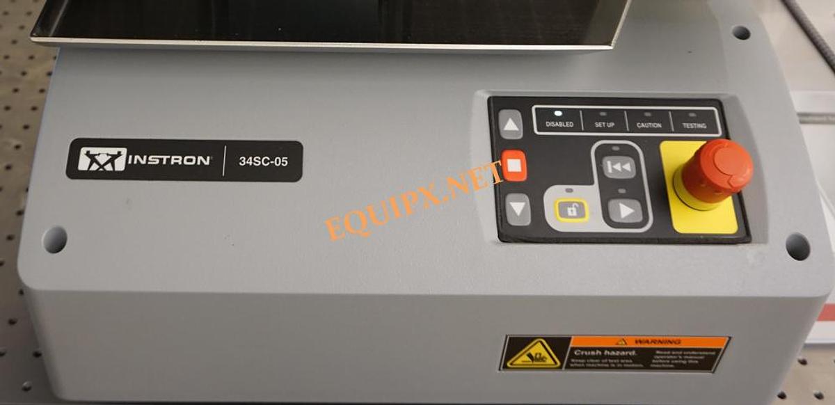 Used 2020 Instron 34SC-05 testing machine with Bluehill Universal and 0.5kN (112lb) capacity
