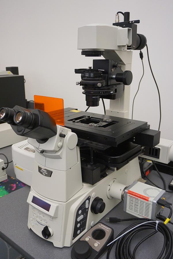 Used Nikon A1/Ti-E Fluorescence Confocal Microscope