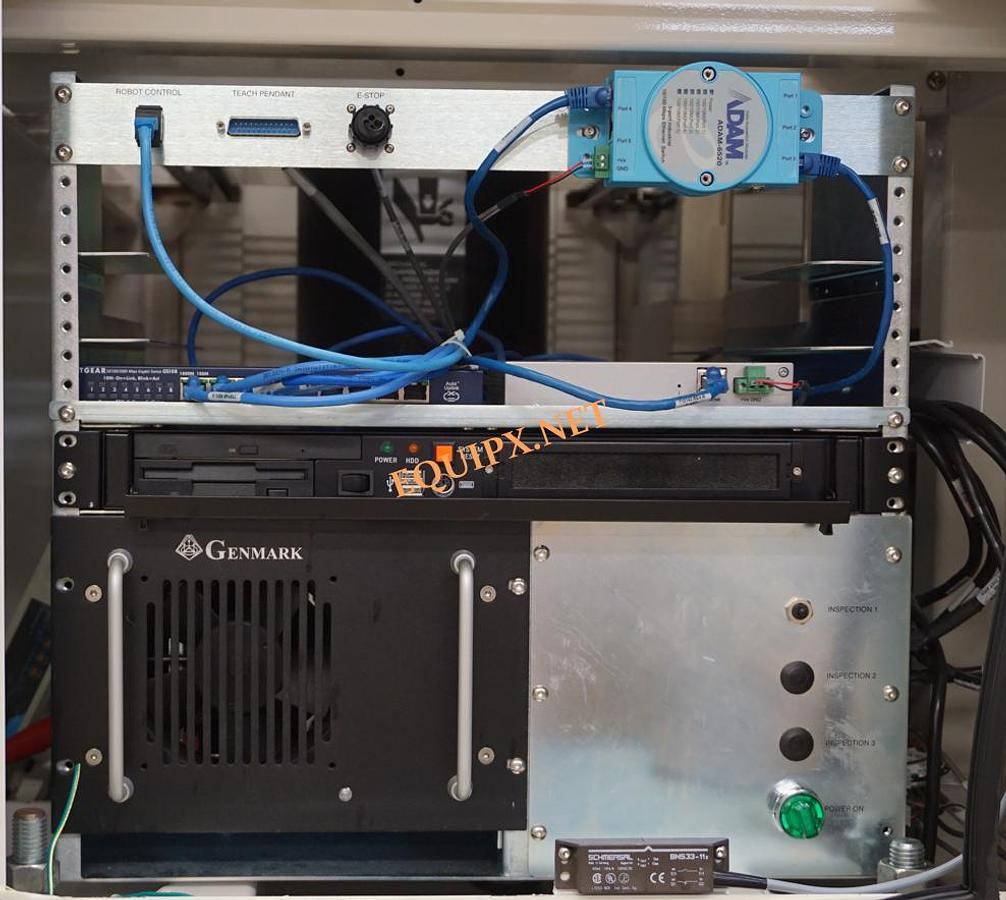 Used August Technologies AXI-930 Macro Defect inspection tool with dual load ports