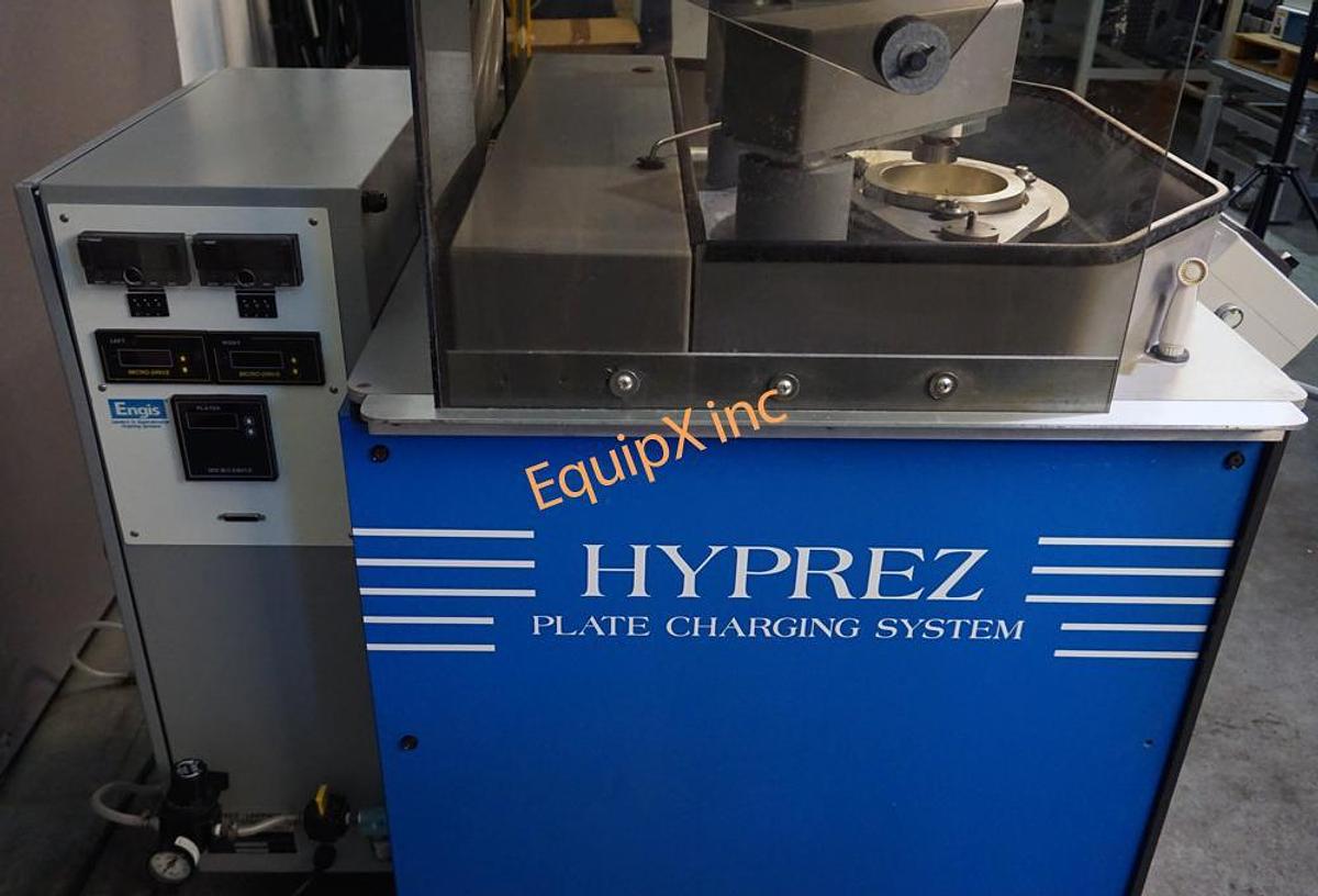 Used Engis 16" lapping machine and plate charger model 16SPCS115