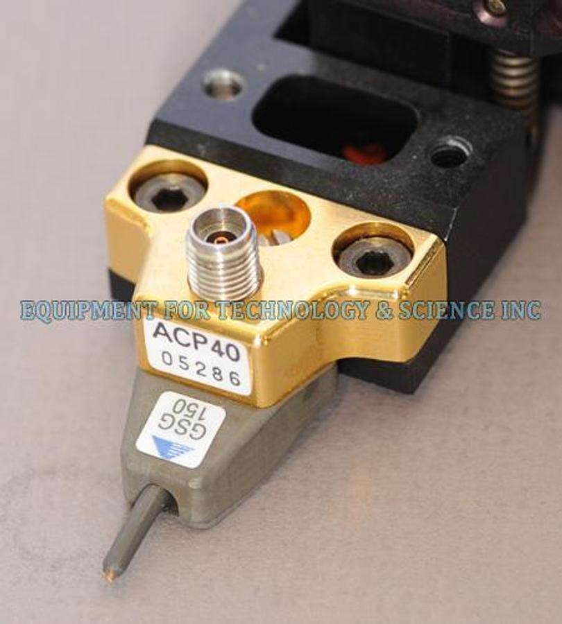 Used Suss PH600HF High Frequency Positioners (set of 4)