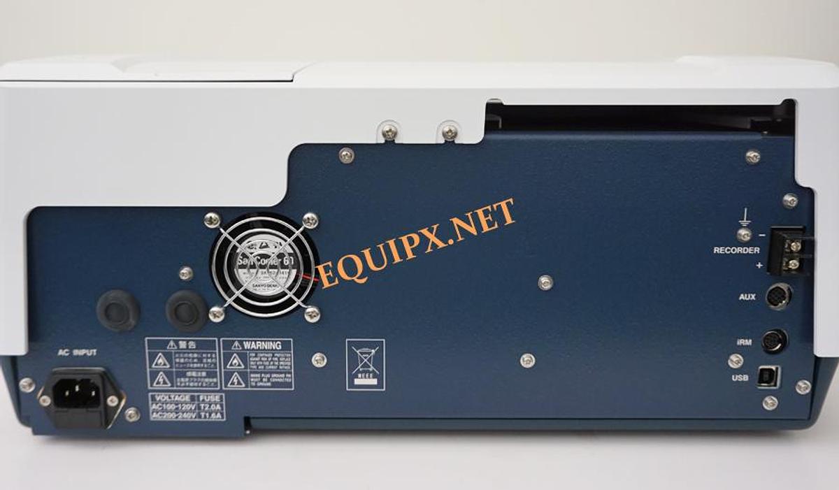 Used JASCO V-730 UV-Visible Spectrophotometer