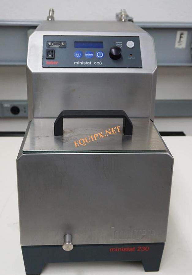 Used Huber Ministat CC3 230 Refrigerated recirculating bath with Pilot One controller-NEW UNUSED