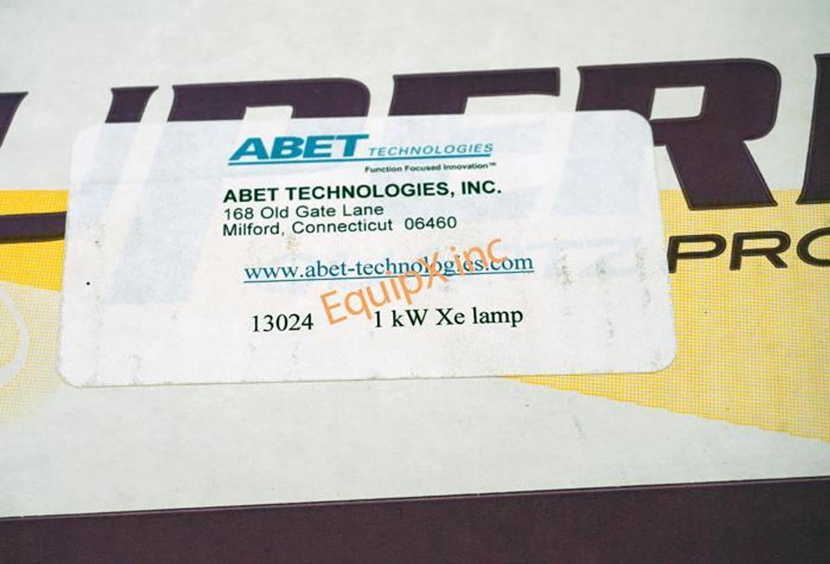 Used ABET Technologies SX10009C 1000W Xe arc lamp- NEW