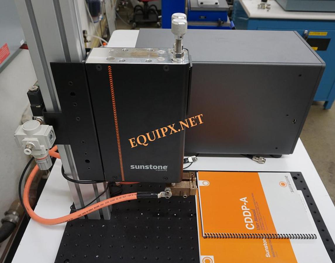 Used Sunstone Engineering CD200DP-A and WH2125A parallel gap welder (2021)