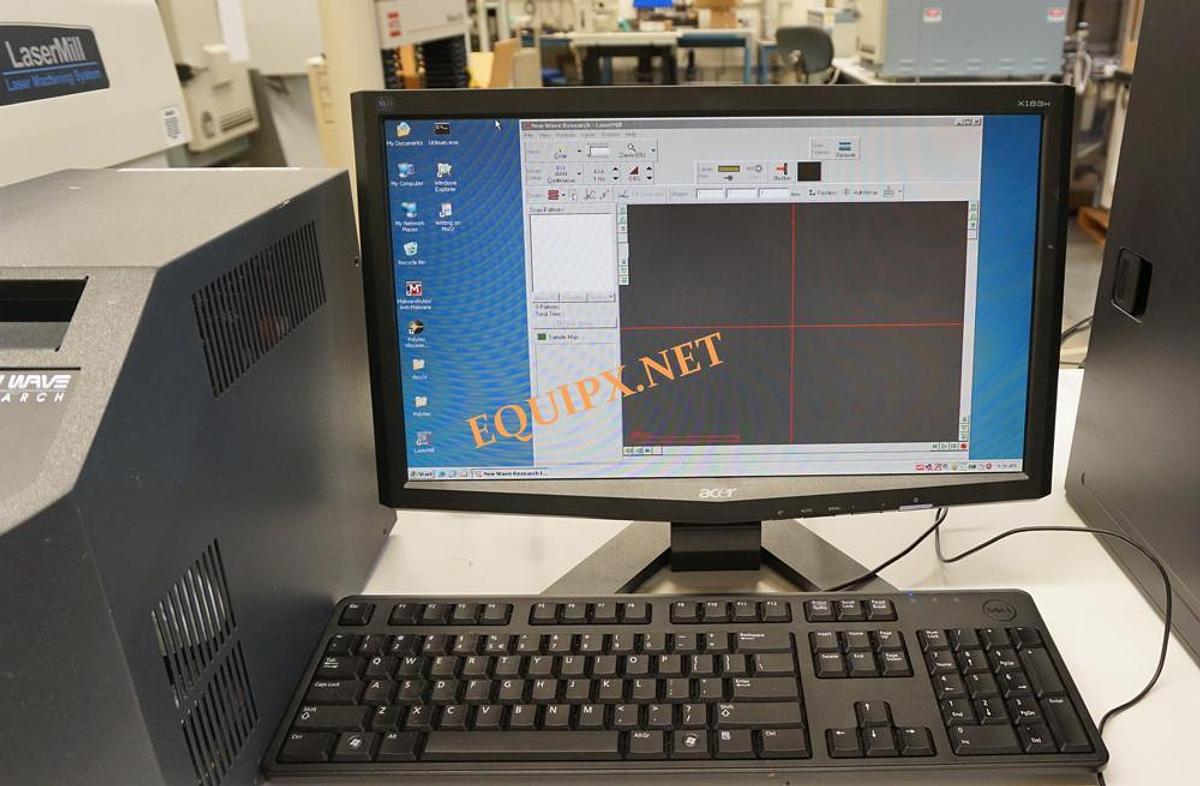 Used New Wave Research LaserMill 532/355nm Nd:YAG laser machining system