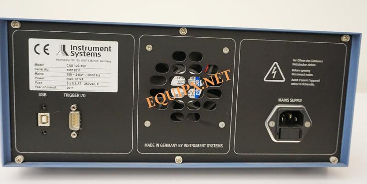 Used Instrument Systems CAS120-152 spectroradiometer UV-VIS 200-800nm