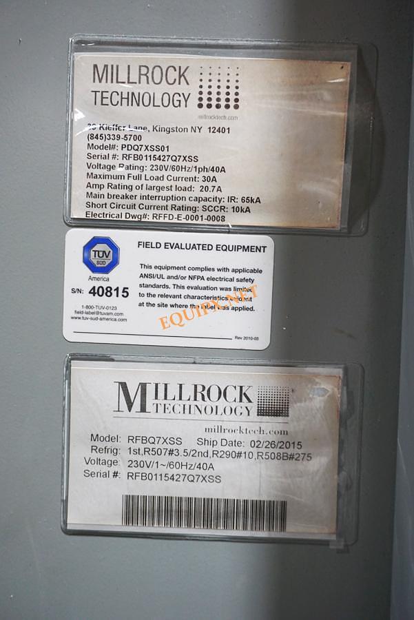 Used Millrock Quanta Lyophilizer (Freeze Dryer)