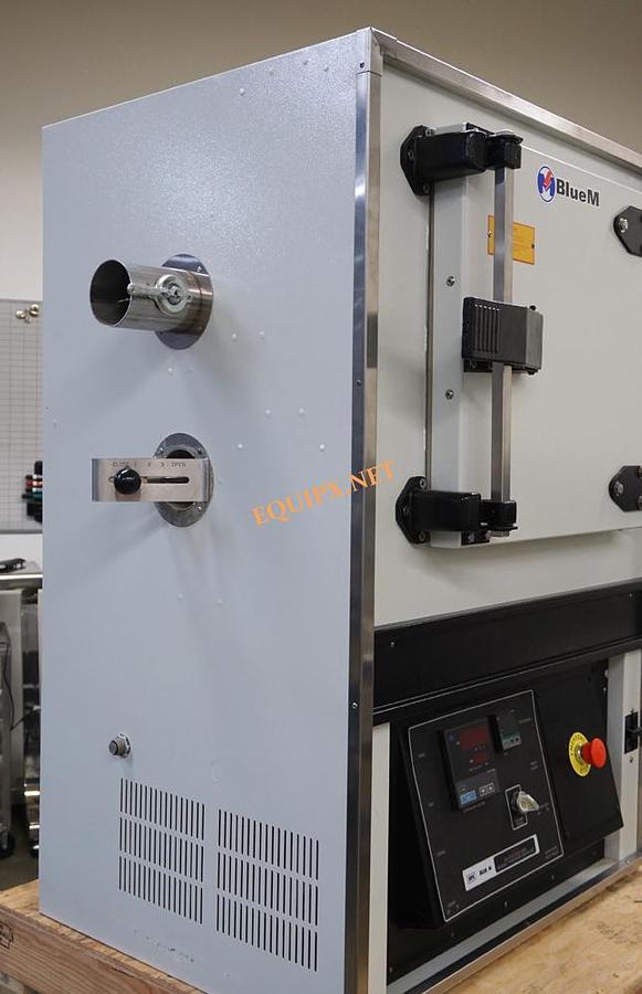 Used TPS Blue M DC146-B-ST350 forced air oven max 350C (662F), 208v/1phase