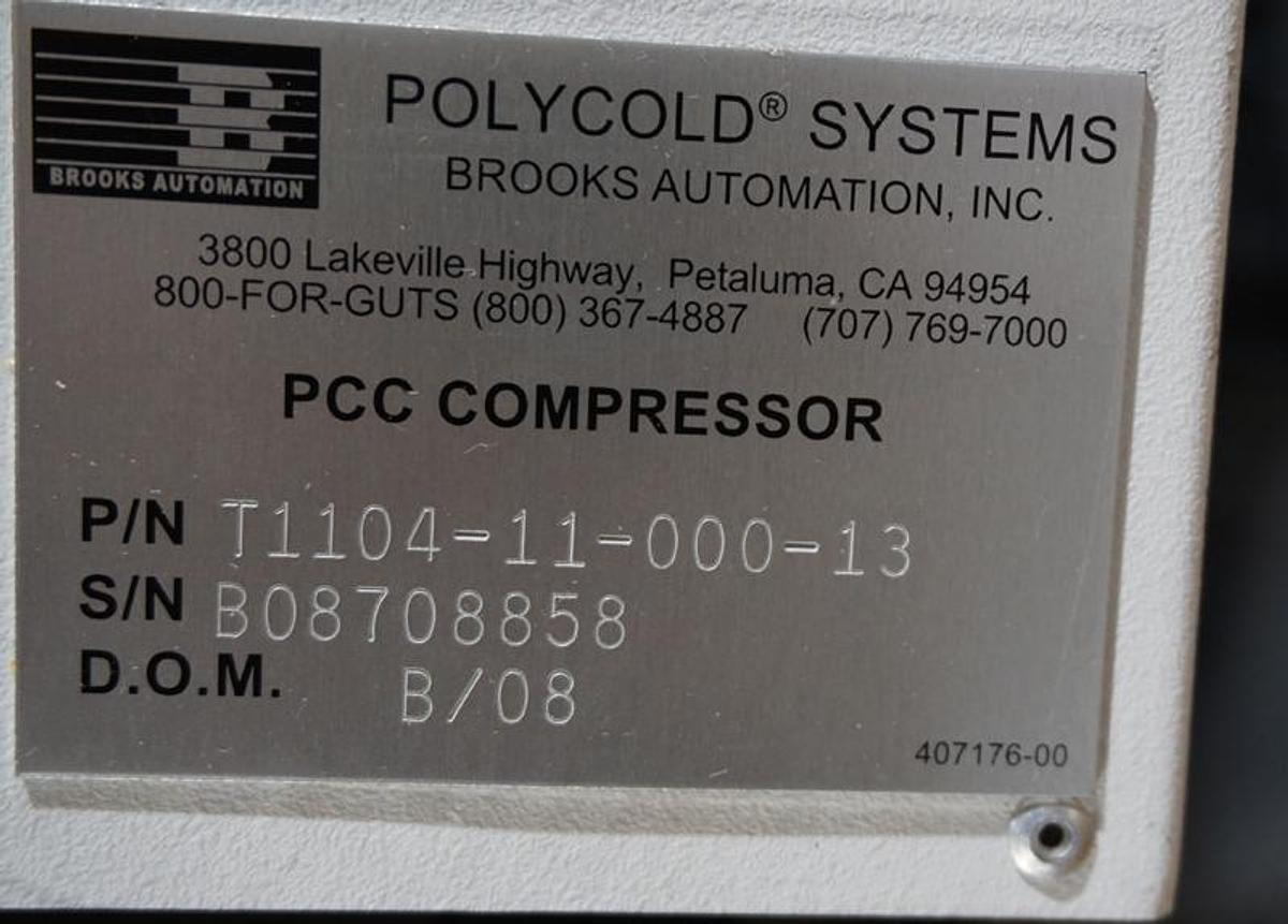 Used Polycold PCC Compressor