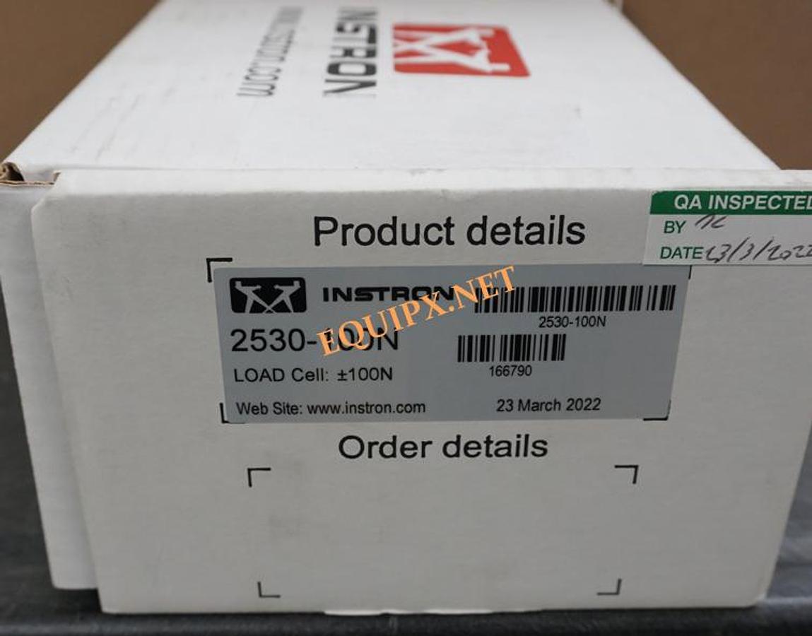 Used Instron 68SC-05 Single Column Materials Testing System with 112lb(500N) force capacity, 500N load cell, 500N grips, and Touch Screen with Bluehill Universal (2022)