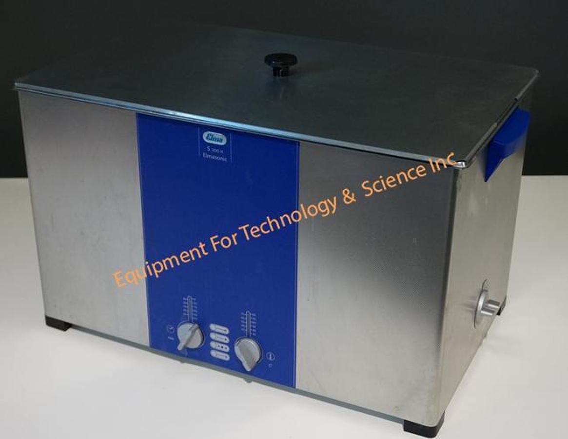 Used Elmasonic S300H 7.4 Gallon ultrasonic cleaner