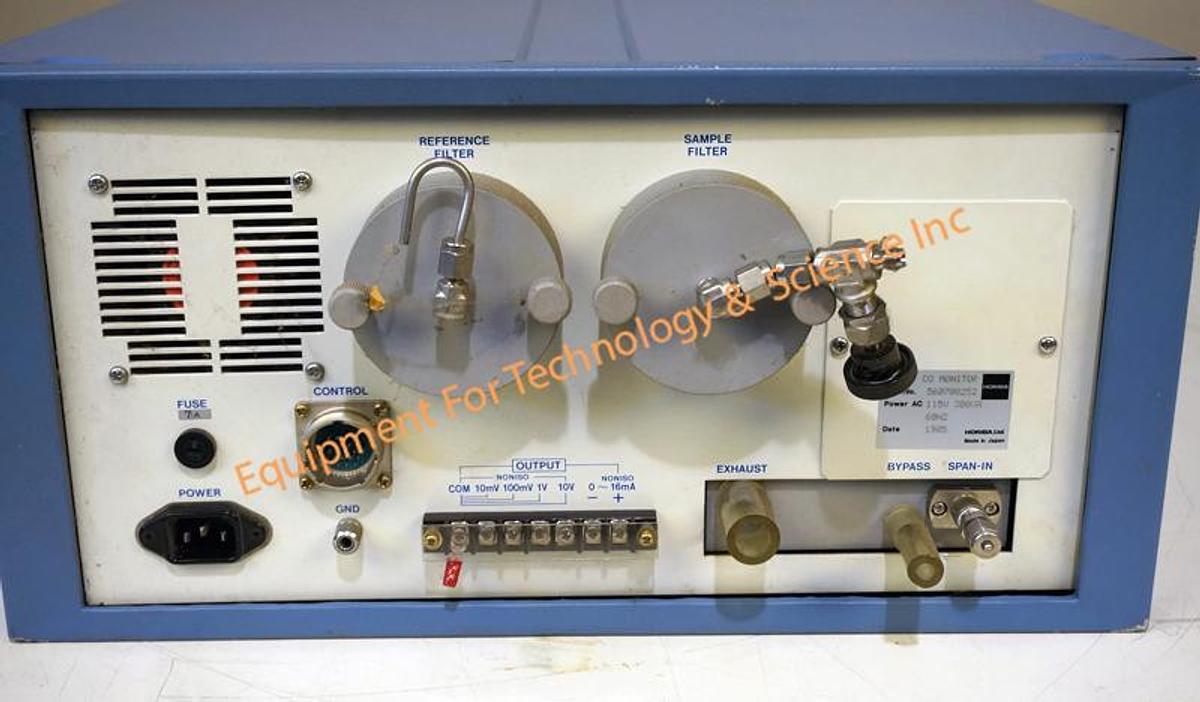 Used Horiba U-Series G-350E IR Carbon Monoxide Analyzer