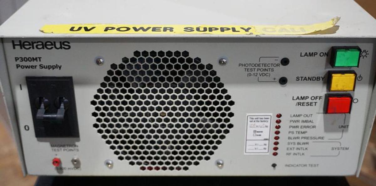 Refurbished LESCO UV Belt curing oven